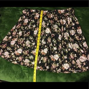 floral skirt